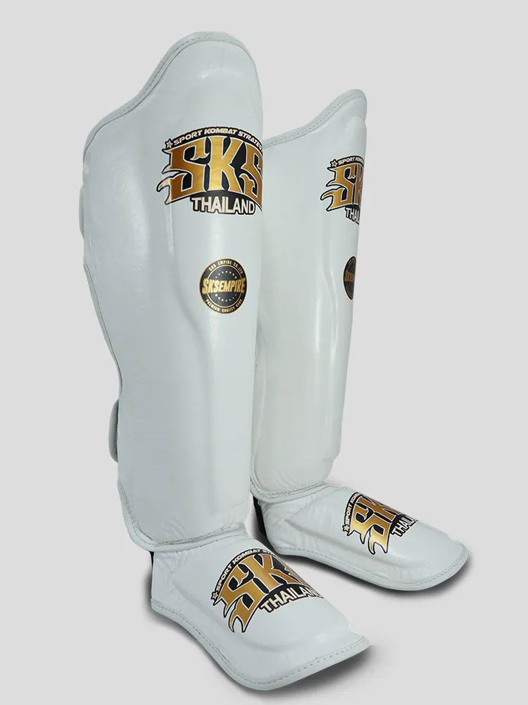 SKS Synthetic (White) Shinguards