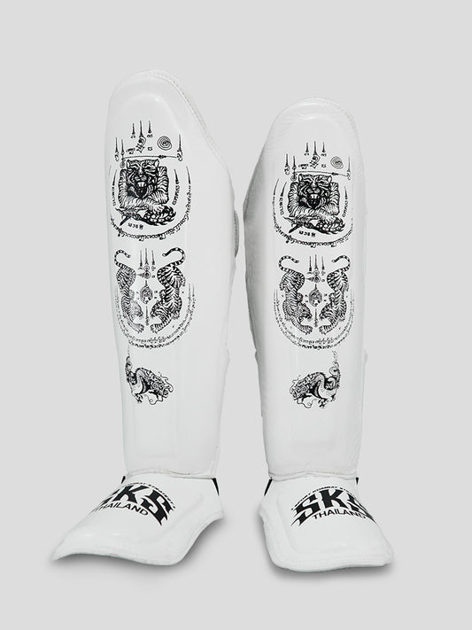 SKS "SAKYANT" (WHITE) SHINGUARDS