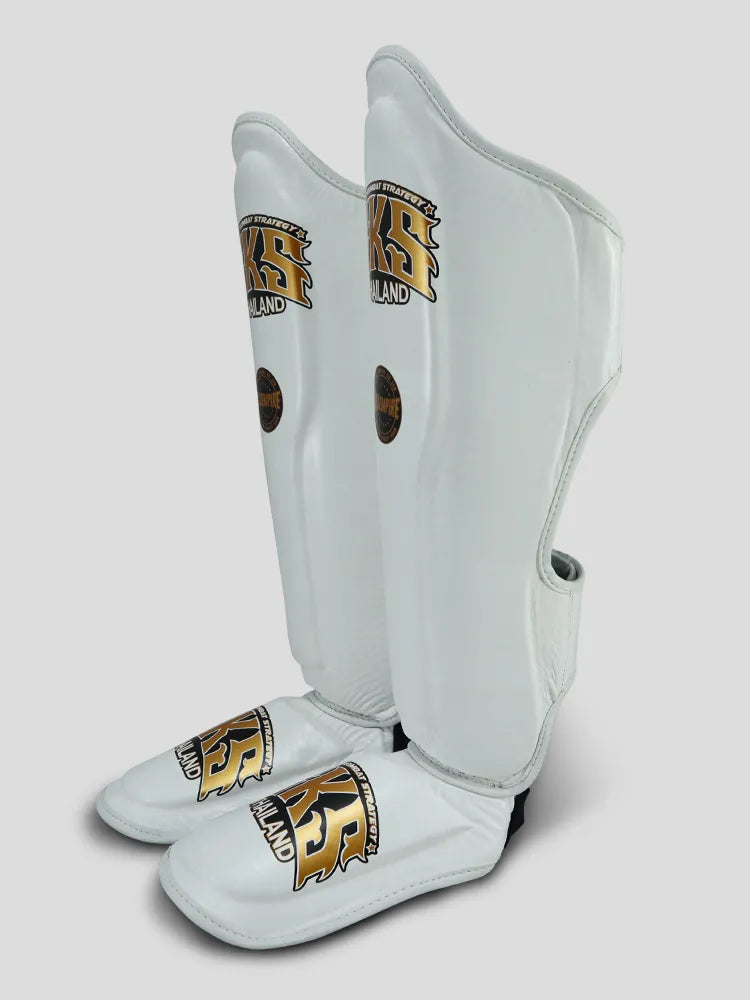 SKS Synthetic (White) Shinguards