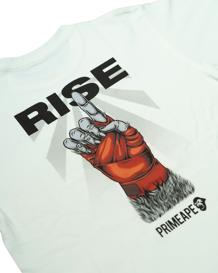 PRIMEAPE RISE GRAPHIC TEE (WHITE)