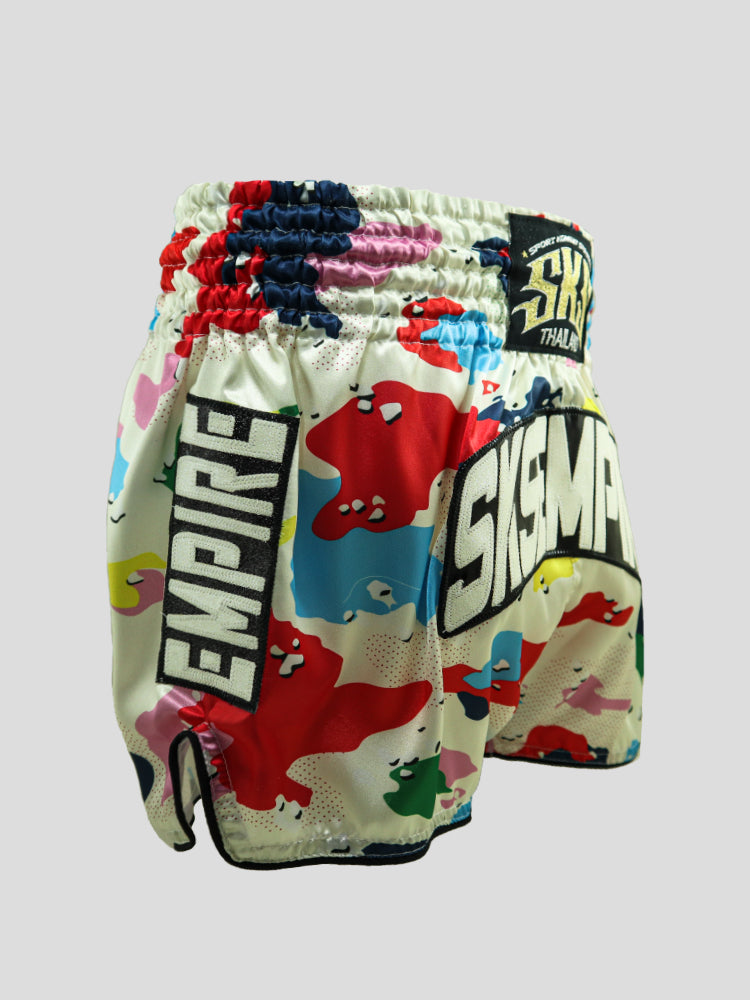 SKS EMPIRE CAMO CANDY SHORTS