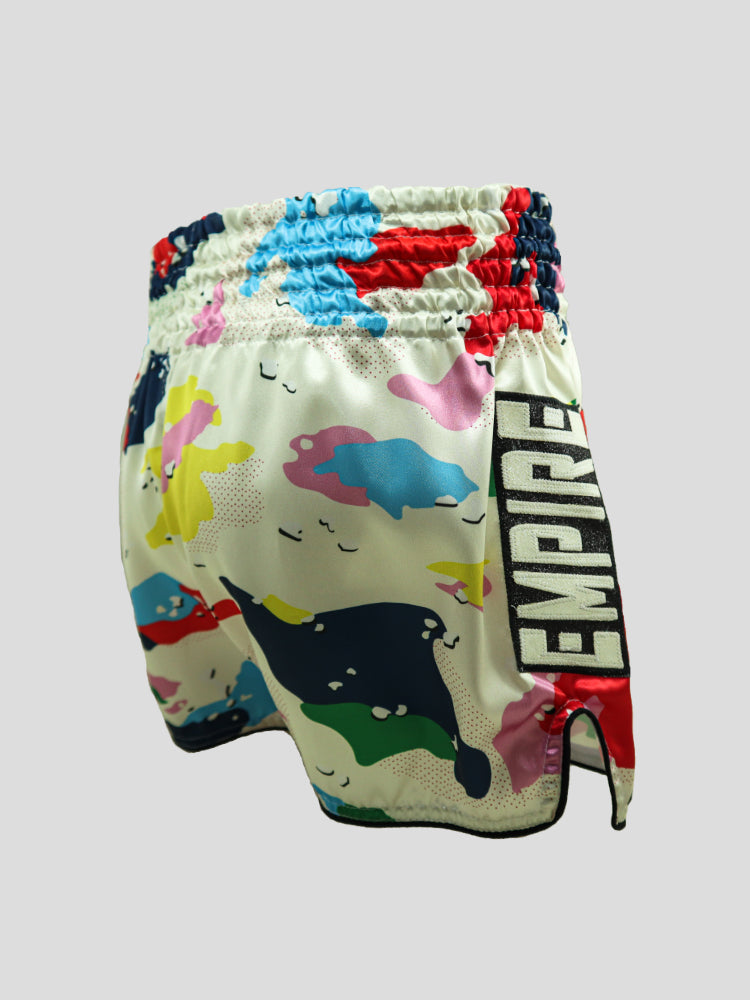 SKS EMPIRE CAMO CANDY SHORTS