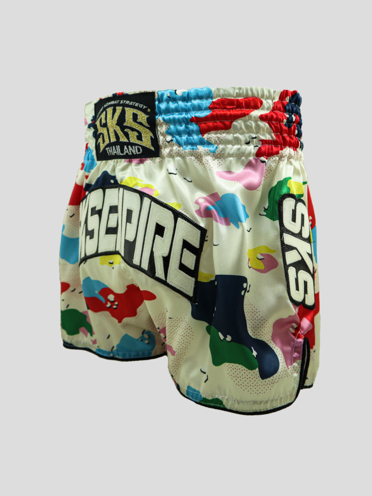 SKS EMPIRE CAMO CANDY SHORTS