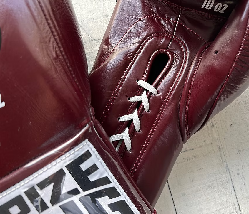 "Classic 55" Prize Ring Fight Gloves (Maroon)