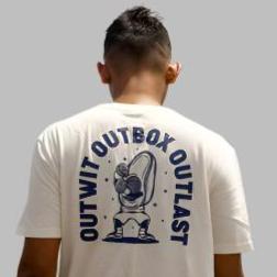 OUTBOX AVOBOX BEIGE TEE