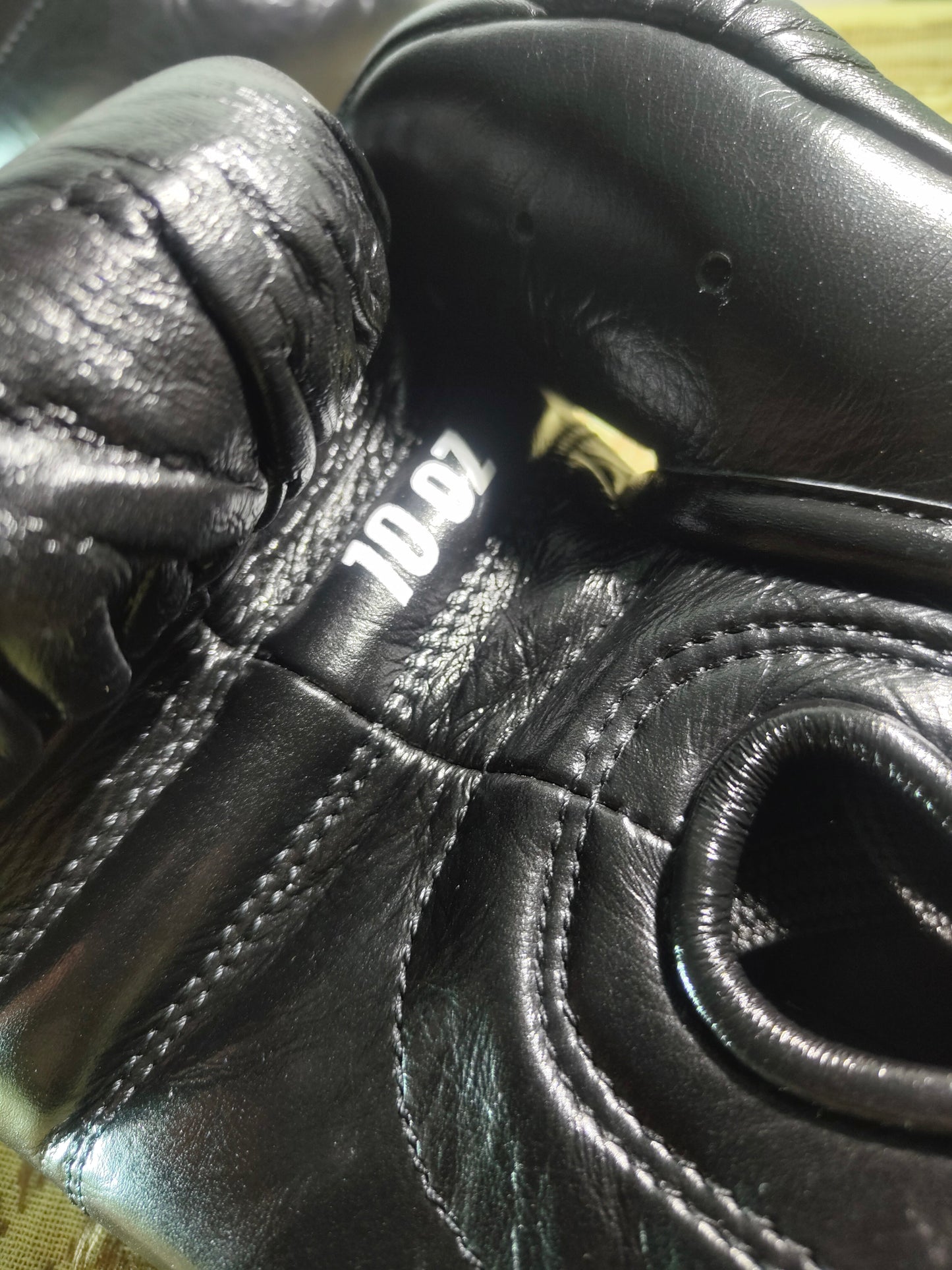 "Classic 50" Horse Hair Prize Ring Fight Gloves (Black)
