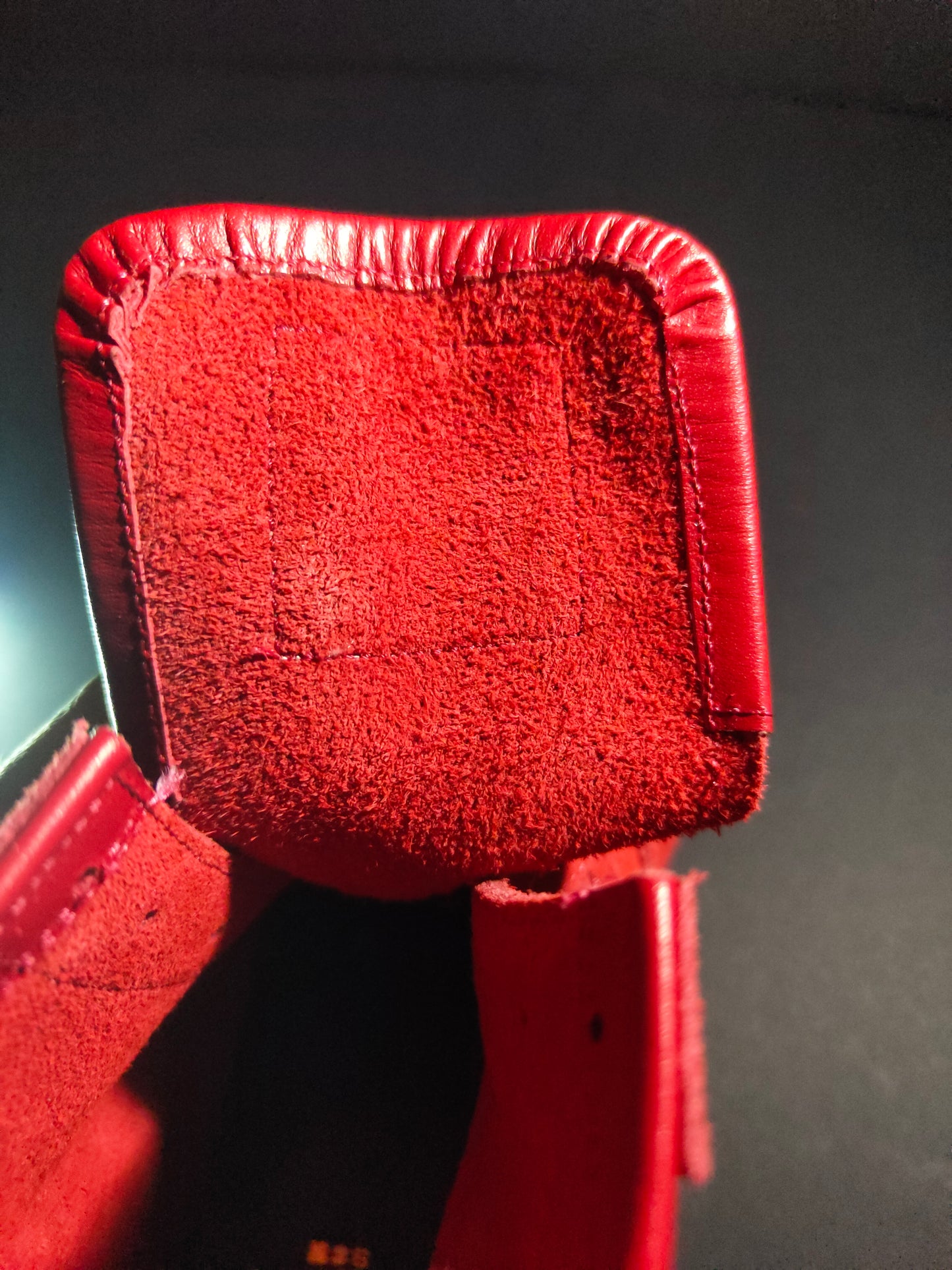 "Pro-training" Prize Ring Boxing Shoes Velour (Red)