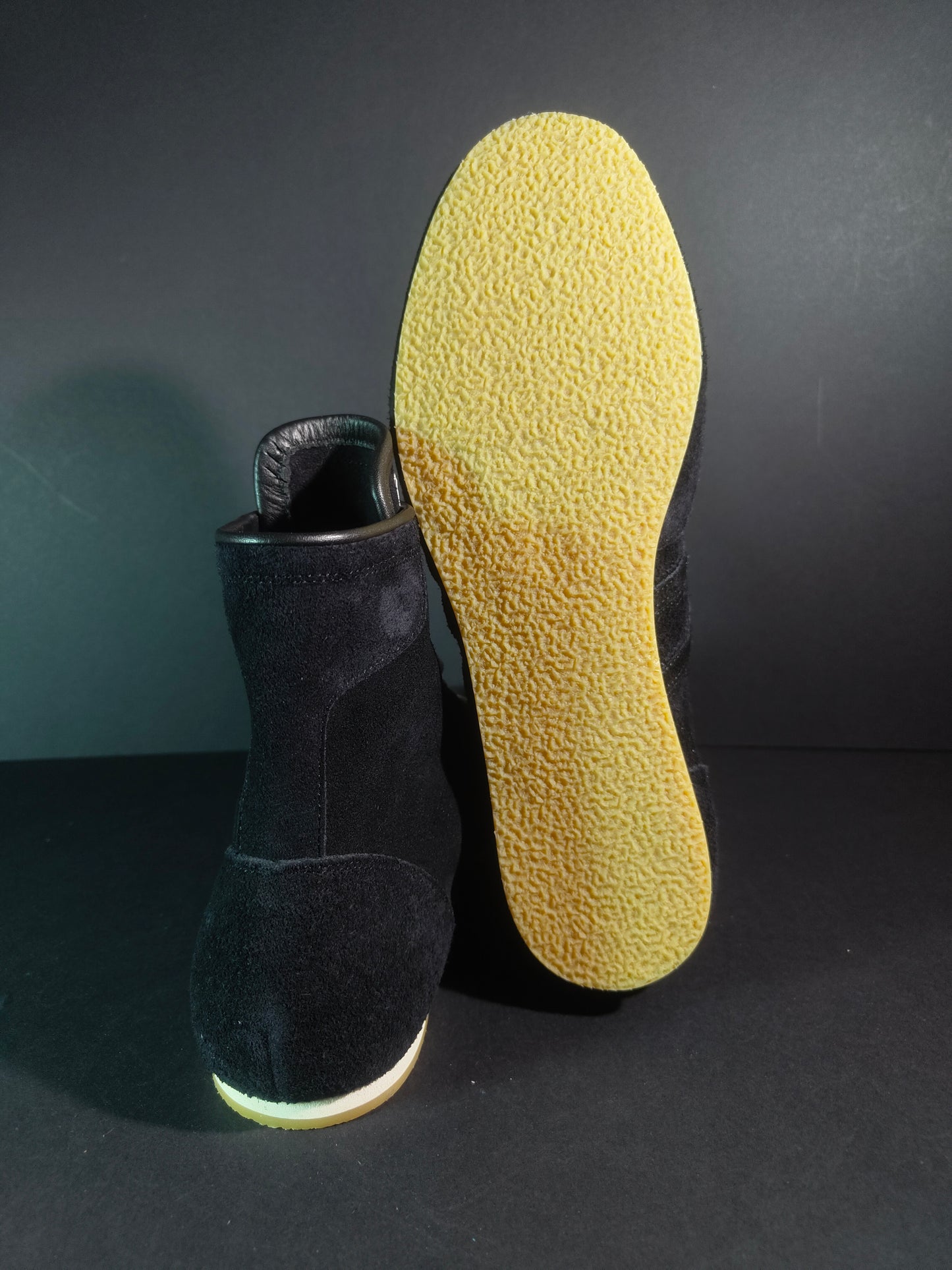 "Pro-training" Prize Ring Boxing Shoes Velour (Black)