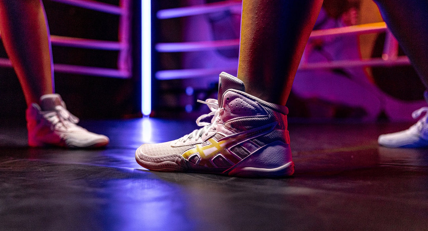 MATFLEX 6 ASICS Shoe (GLACIER GREY/PURE GOLD)