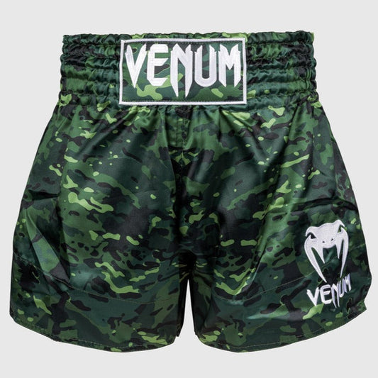 VENUM CLASSIC MUAY THAI SHORTS (FOREST CAMO)