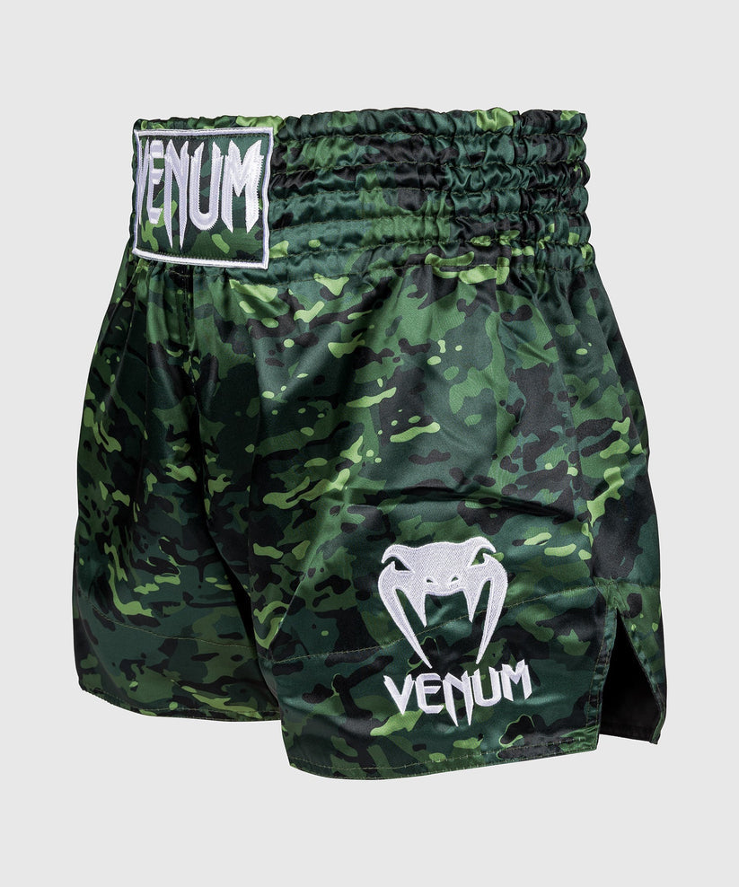 VENUM CLASSIC MUAY THAI SHORTS (FOREST CAMO)