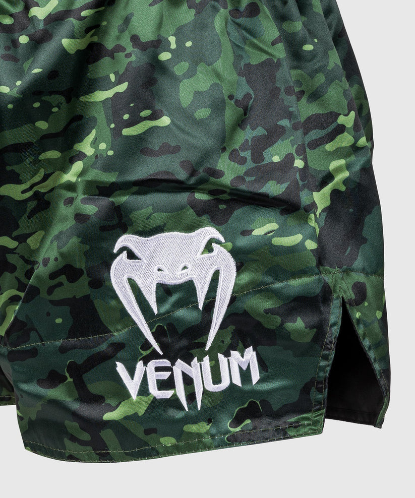 VENUM CLASSIC MUAY THAI SHORTS (FOREST CAMO)