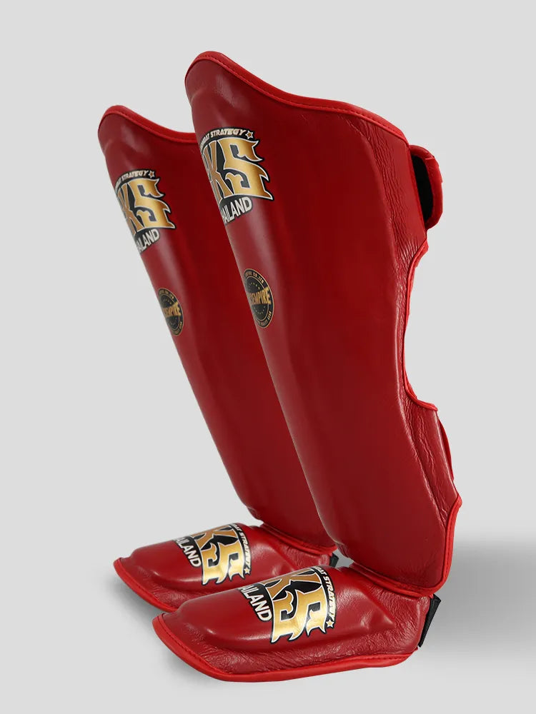 SKS Synthetic (Maroon) Shinguards