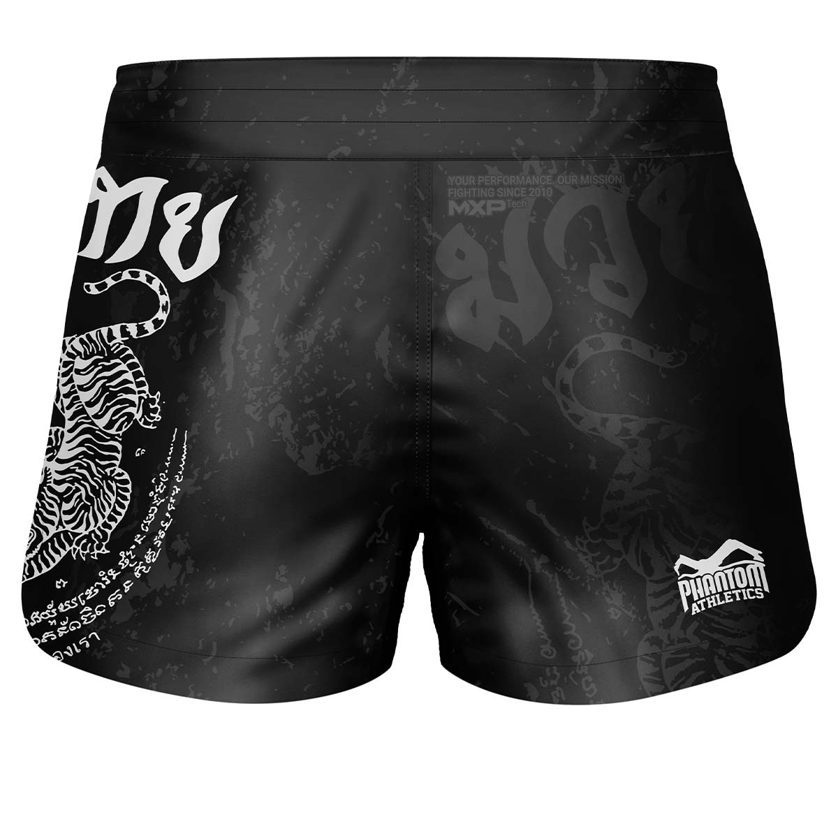 PHANTOM ATHLETICS FIGHTSHORTS FUSION MUAY THAI (BLACK)