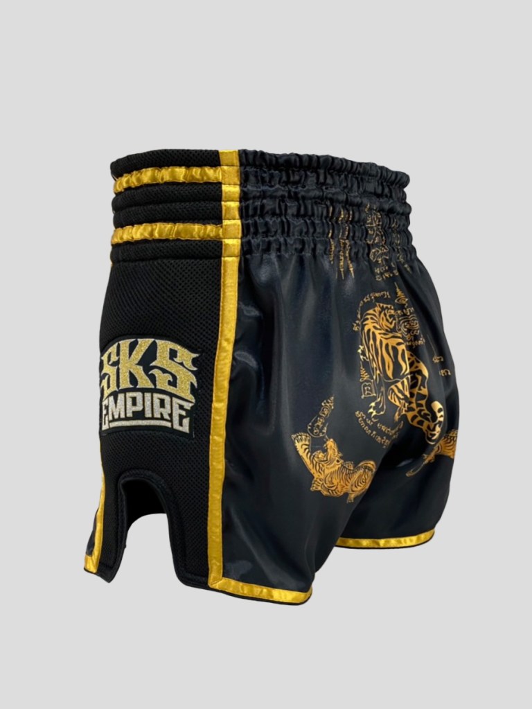 SKS EMPIRE SAKYANT TIGER SHORTS (BLACK)