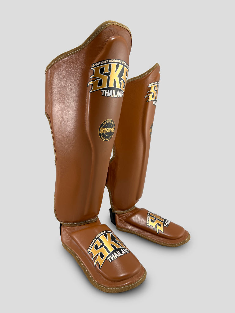 SKS Synthetic (Brown) Shinguards
