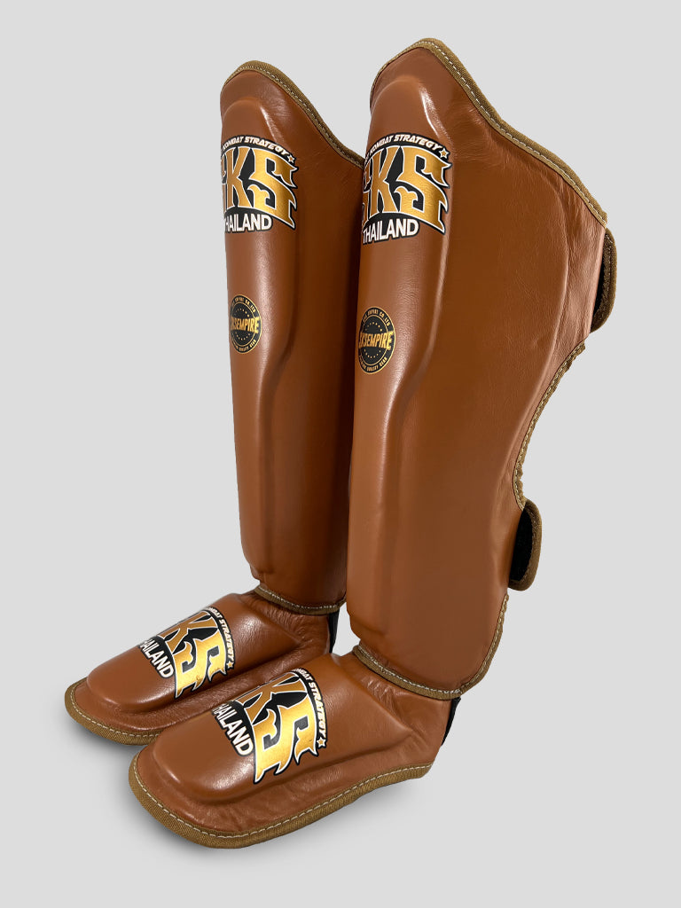 SKS Synthetic (Brown) Shinguards