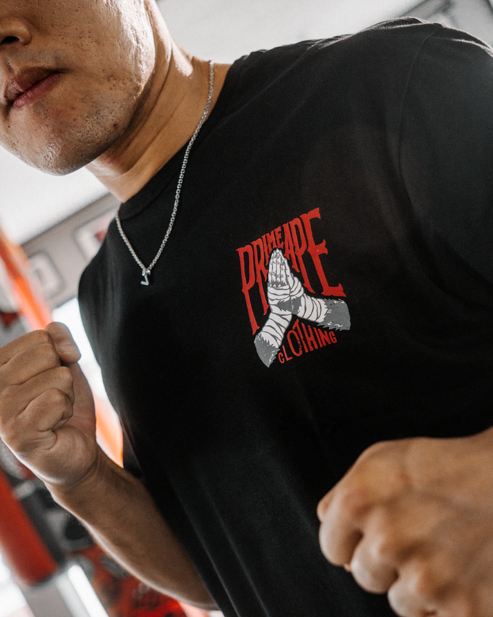 PRIMEAPE MUAY THAI GRAPHIC TEE (BLACK)
