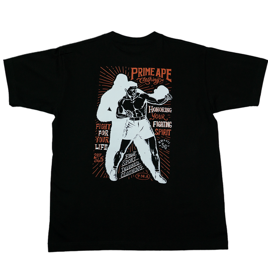 PRIMEAPE BOXING GRAPHIC TEE (BLACK)