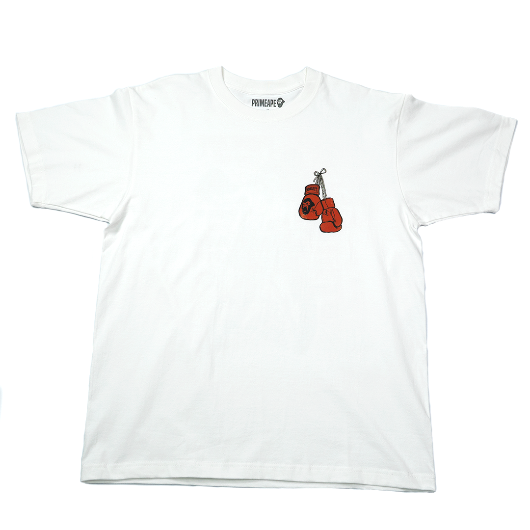 PRIMEAPE BOXING GRAPHIC TEE (WHITE)