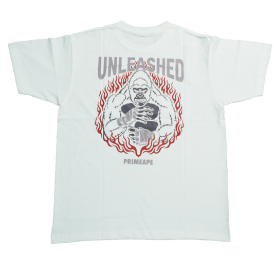 PRIMEAPE UNLEASHED OVERSIZED TEE (WHITE)