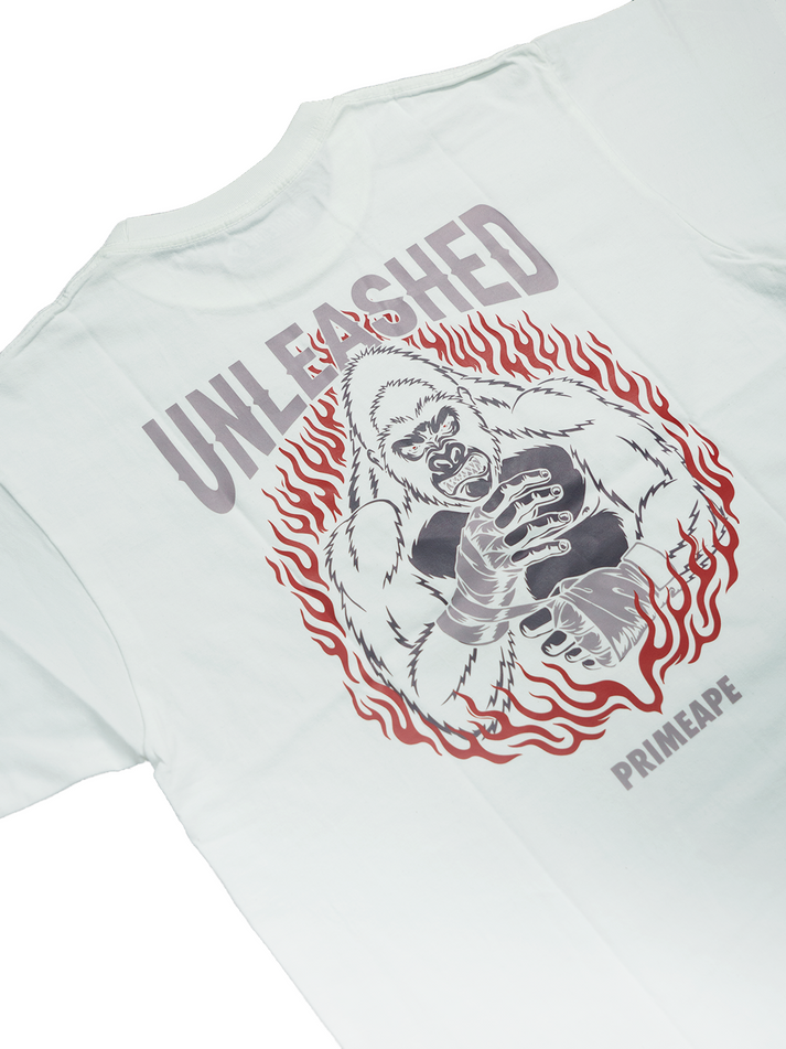PRIMEAPE UNLEASHED OVERSIZED TEE (WHITE)