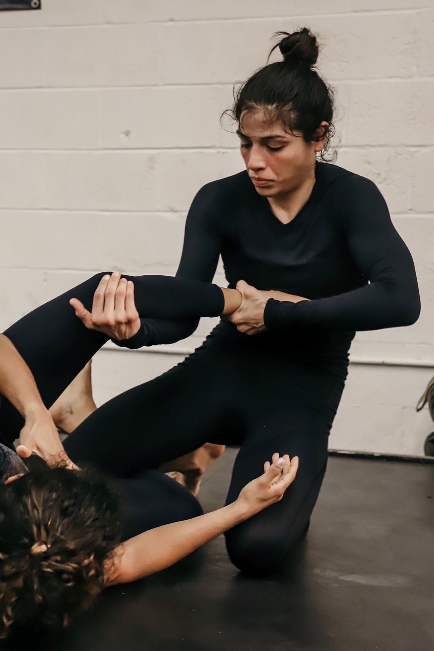GAIDAMA WOMEN'S AVANT GARDE JIU JITSU RASHGUARD - LONG SLEEVE (BLACK)
