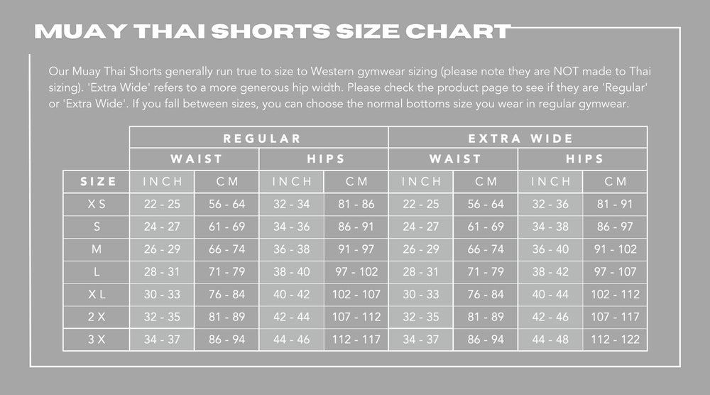 ATHENA FIGHTWEAR ENYO MUAY THAI SHORTS (BLACK)