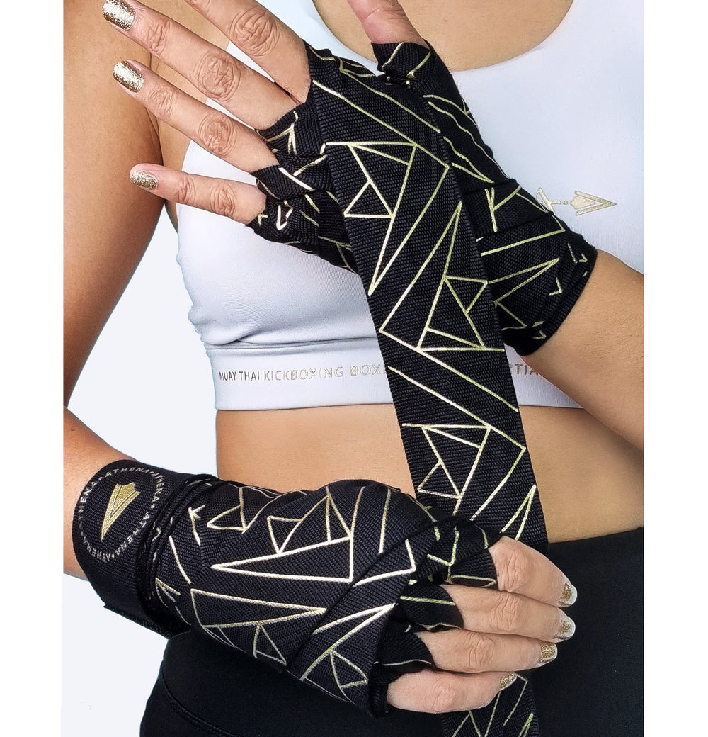 ATHENA FIGHTWEAR ERIS HANDWRAP V2.0 (BLACK)