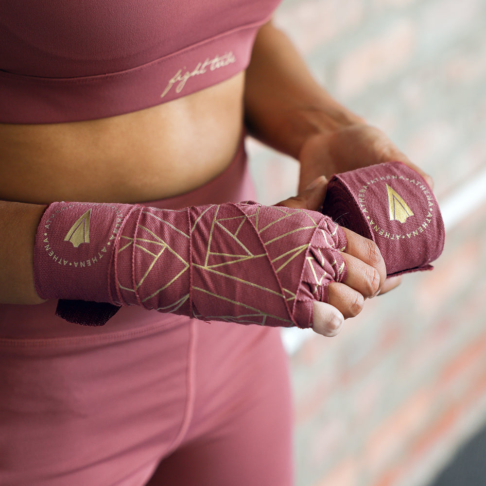 ATHENA FIGHTWEAR ERIS HANDWRAP V2.0 (BERRY)