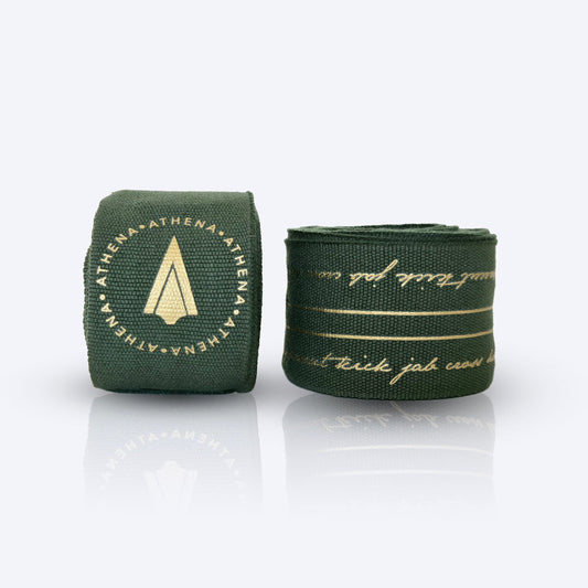 ATHENA FIGHTWEAR NERIO HANDWRAP (HUNTER GREEN)