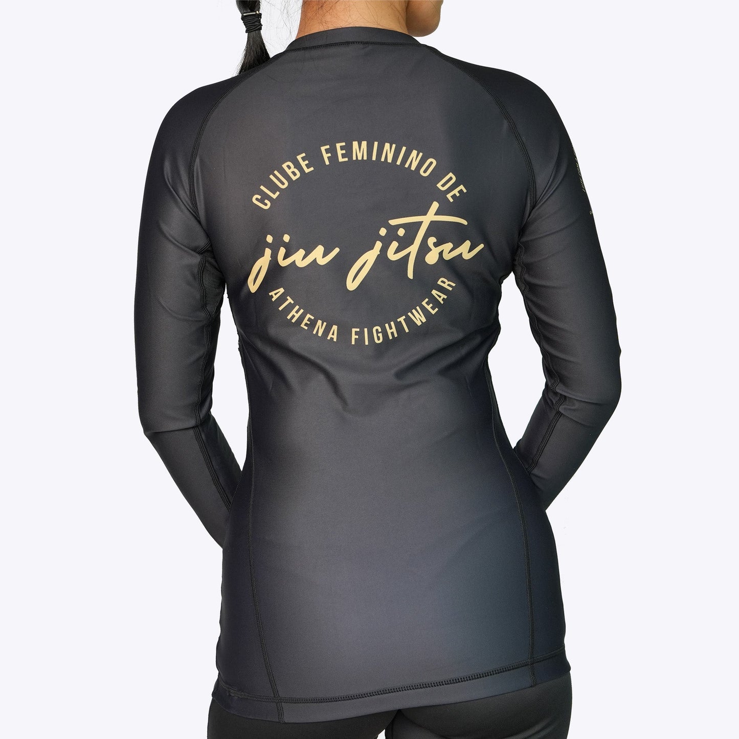 ATHENA FIGHTWEAR LUA RASHGUARD (BLACK)