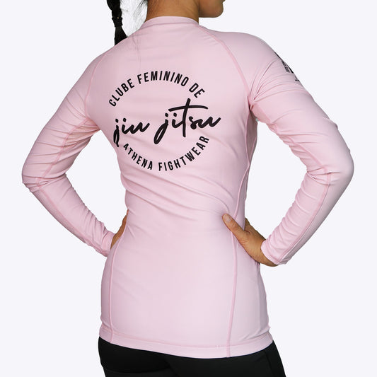 ATHENA FIGHTWEAR LUA RASHGUARD (LIGHT PINK)