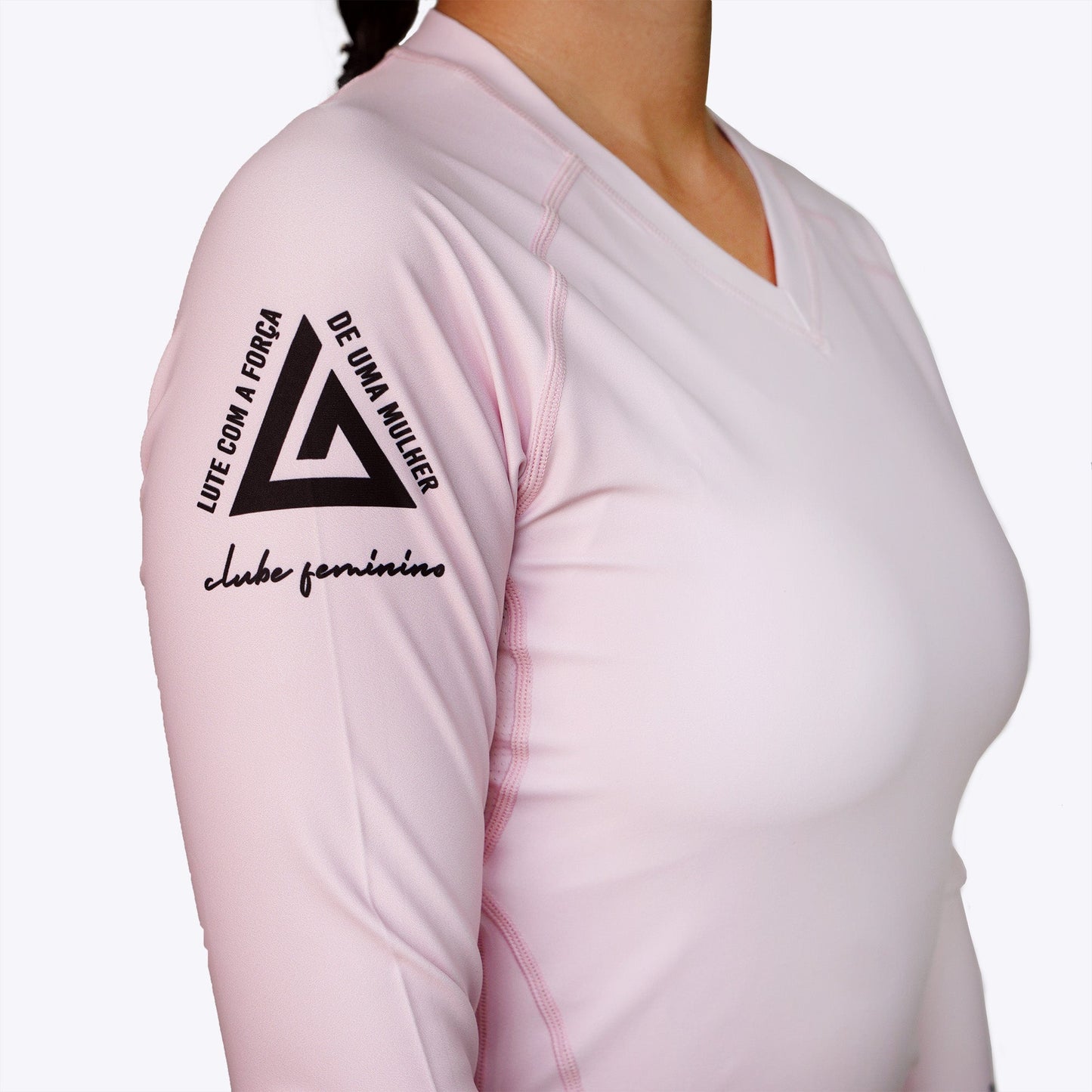 ATHENA FIGHTWEAR LUA RASHGUARD (LIGHT PINK)