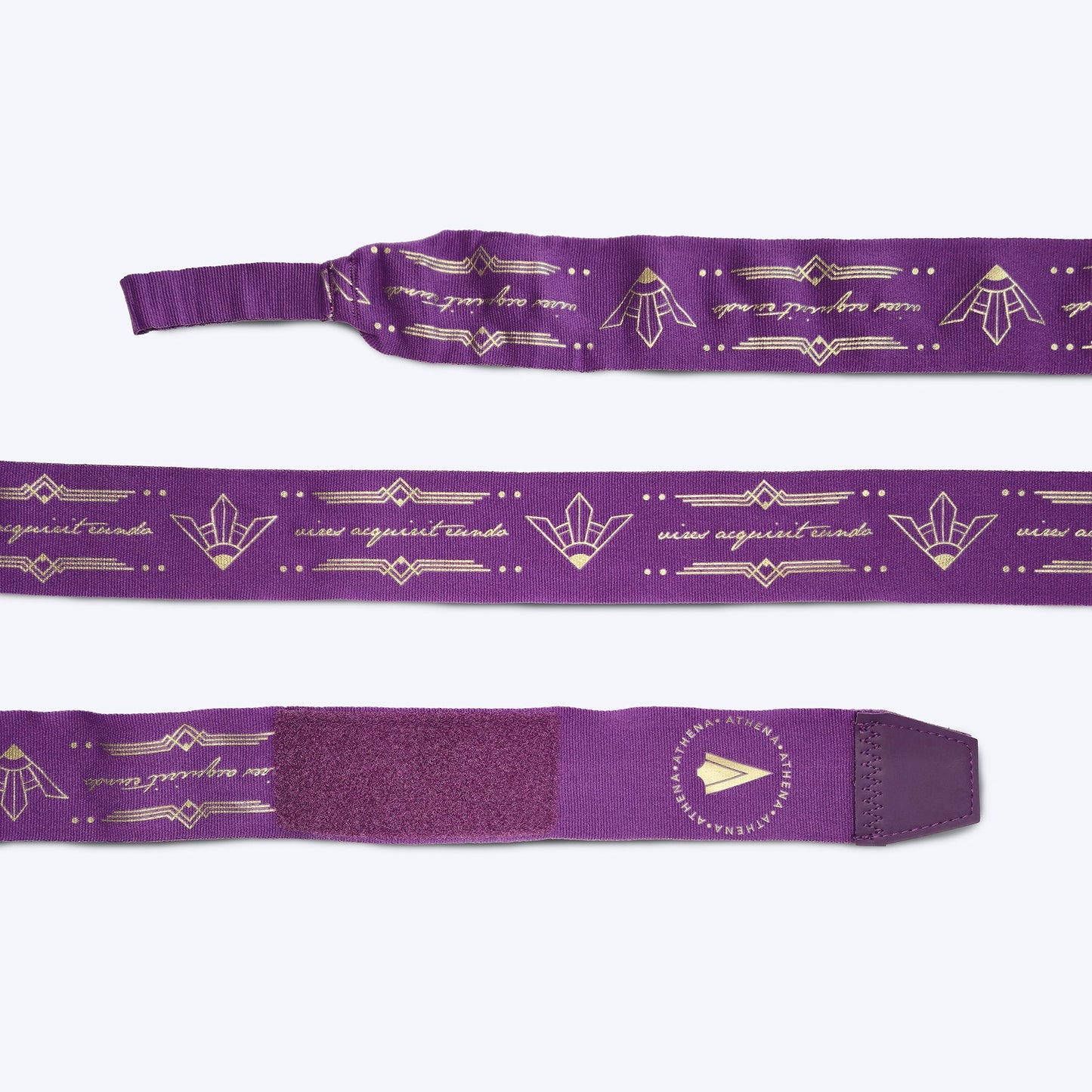 ATHENA FIGHTWEAR DIANA HANDWRAP (VIOLET / GOLD)