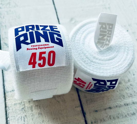 "Pro-training" Hand-wraps (Made in Japan) Blue/Red Label