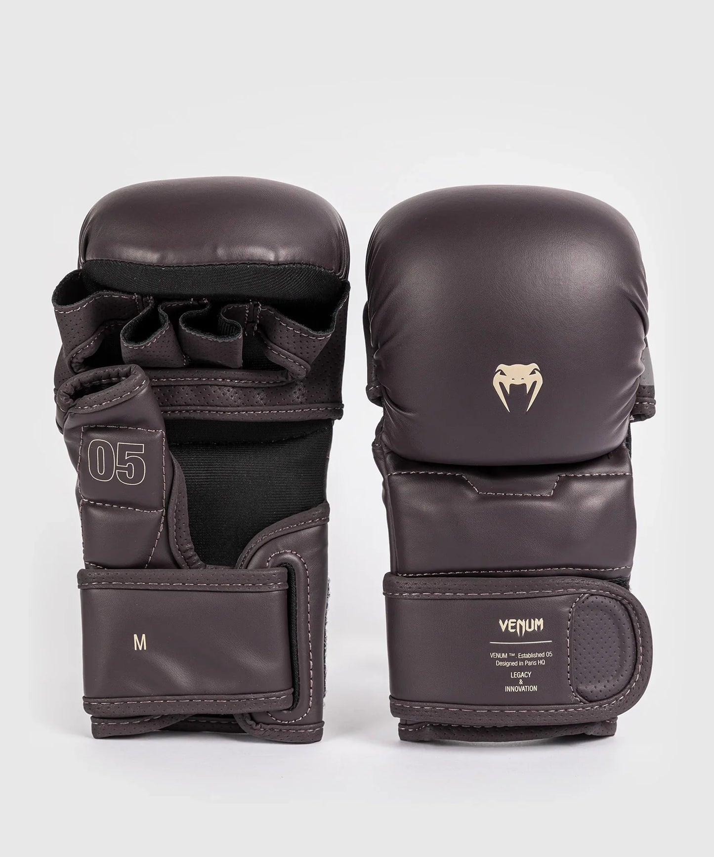 Venum Impact Evo MMA Sparring Gloves (Chocolate)