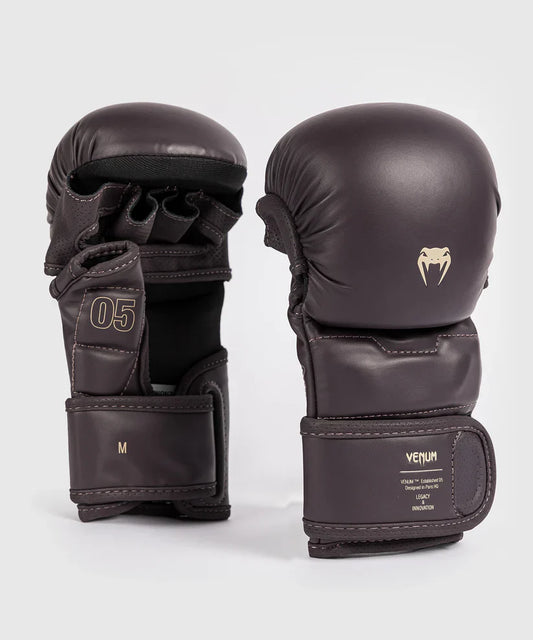 Venum Impact Evo MMA Sparring Gloves (Chocolate)