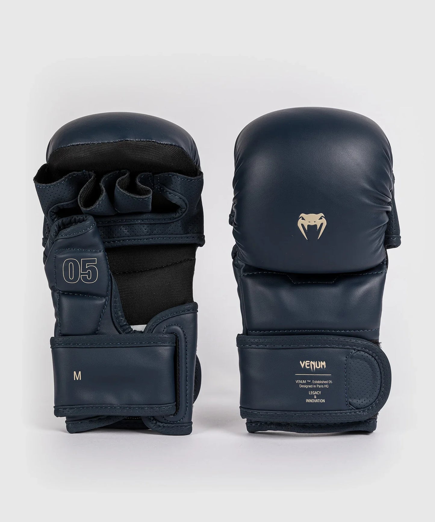 Venum Impact Evo MMA Sparring Gloves (Icy Blue)
