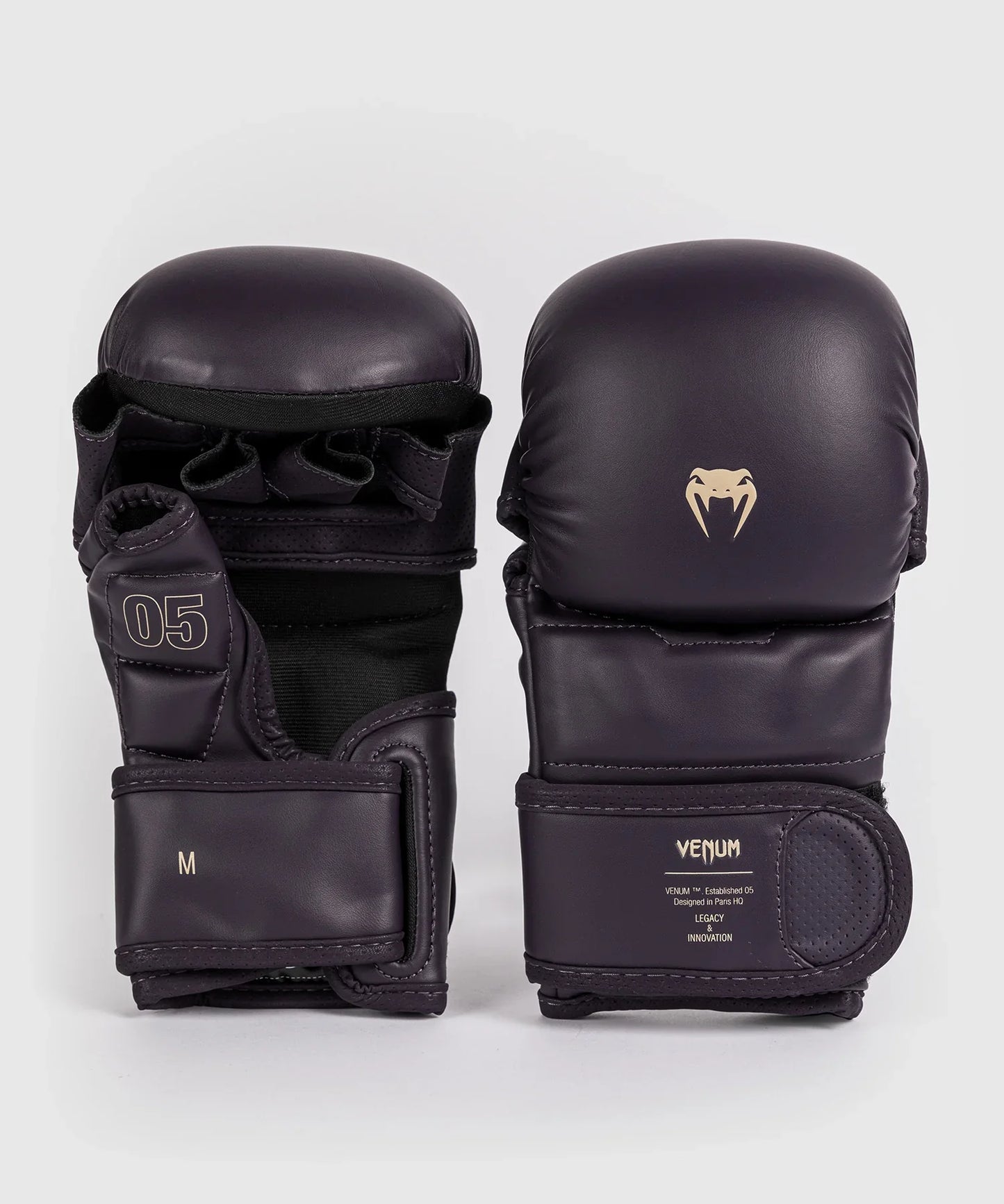 Venum Impact Evo MMA Sparring Gloves (Deep Purple)