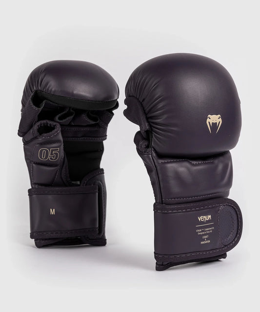 Venum Impact Evo MMA Sparring Gloves (Deep Purple)