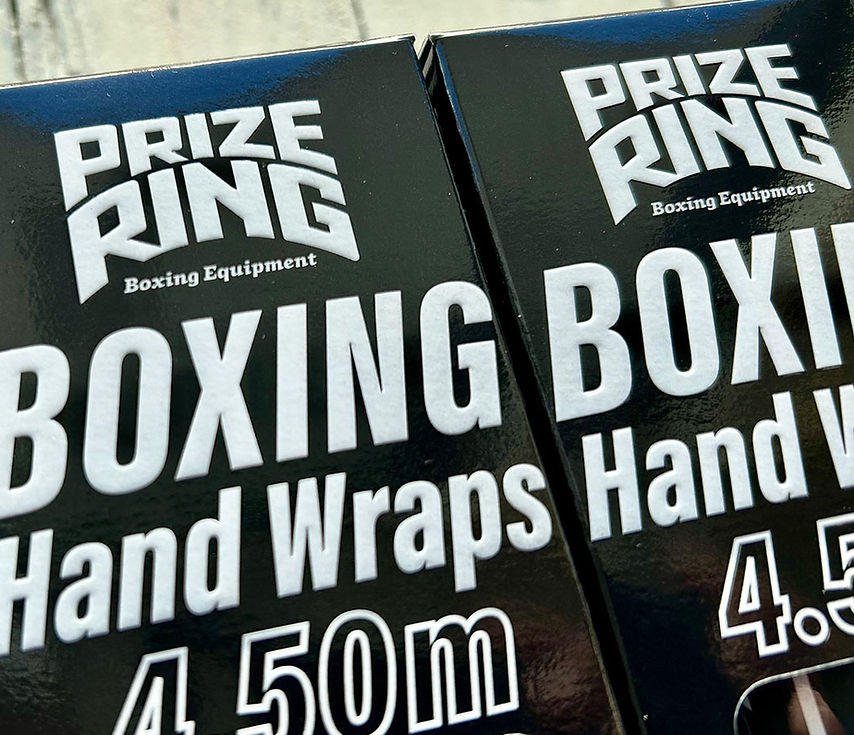 "Classic" Prize Ring Handwraps (Black)