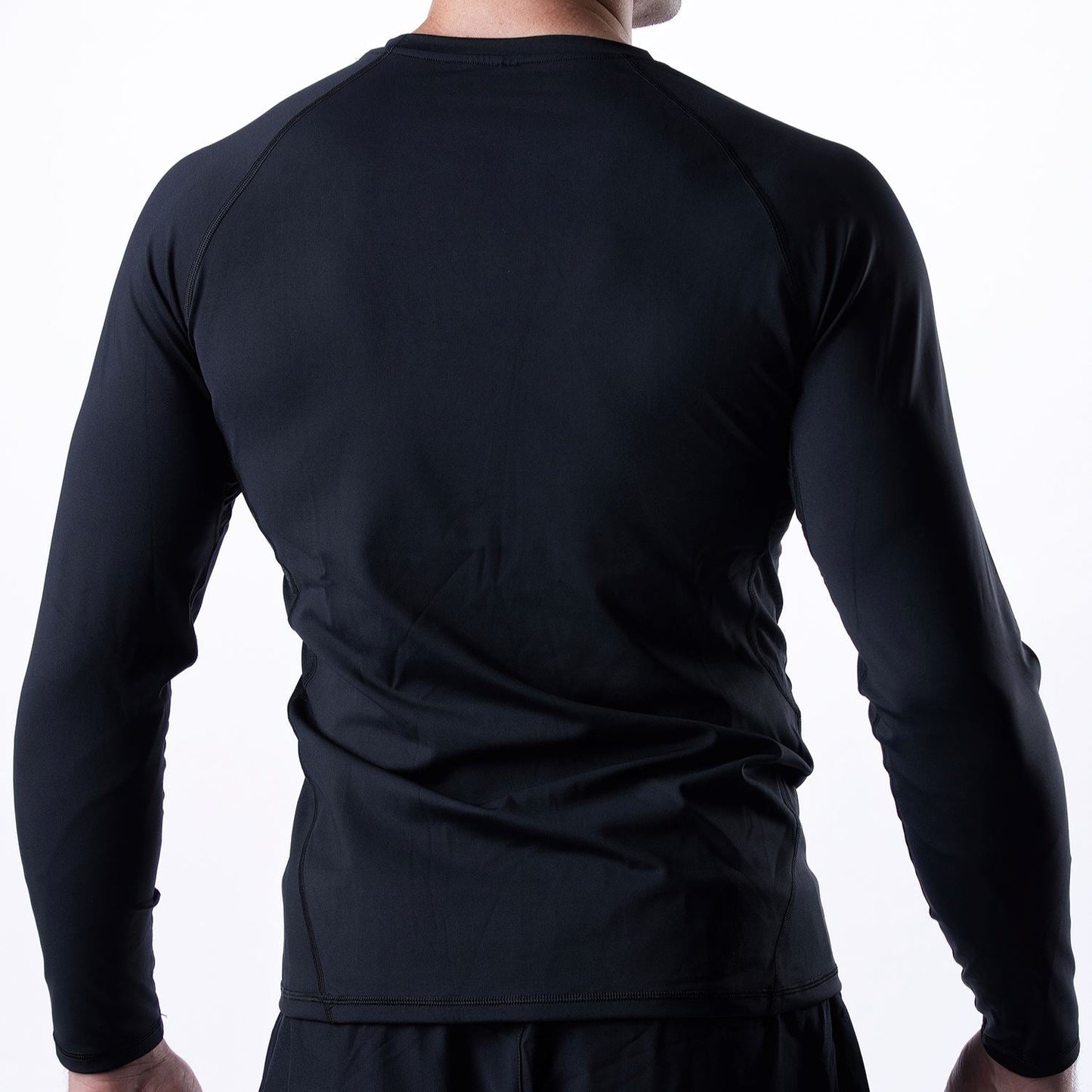 GAIDAMA MEN'S AVANT GARDE JIU JITSU RASHGUARD - LONG SLEEVE (BLACK)