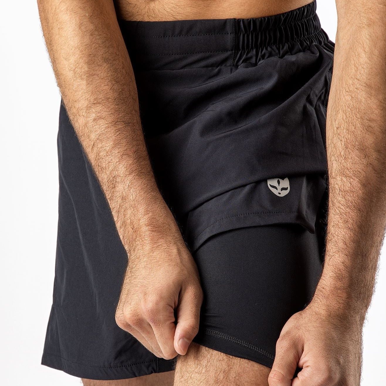 GAIDAMA MEN'S PREMIUM JIU JITSU BOARD SHORTS (BLACK)