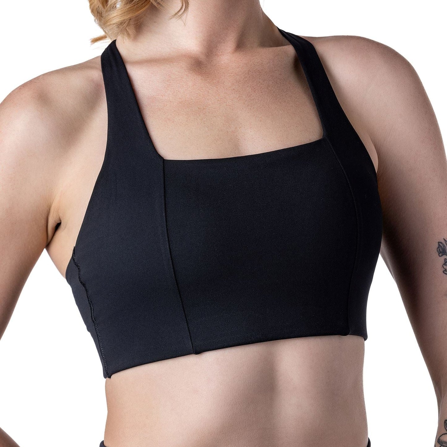 GAIDAMA WOMEN'S ELEMENT SPORTS BRA (BLACK)