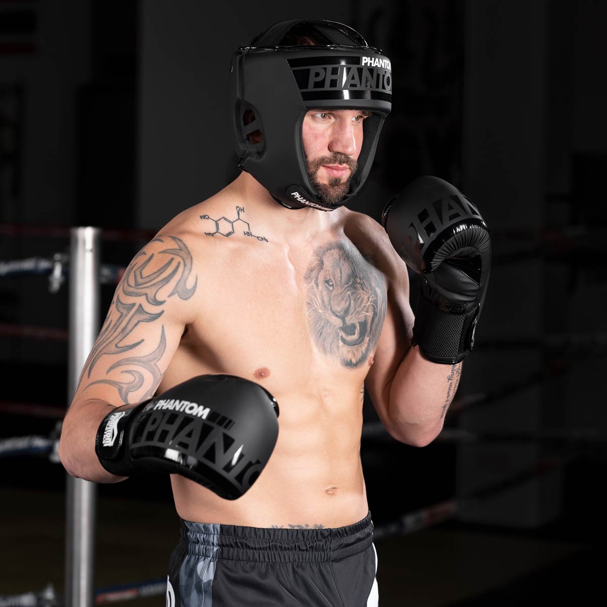 Phantom Boxing Gloves "APEX" Speed - Black