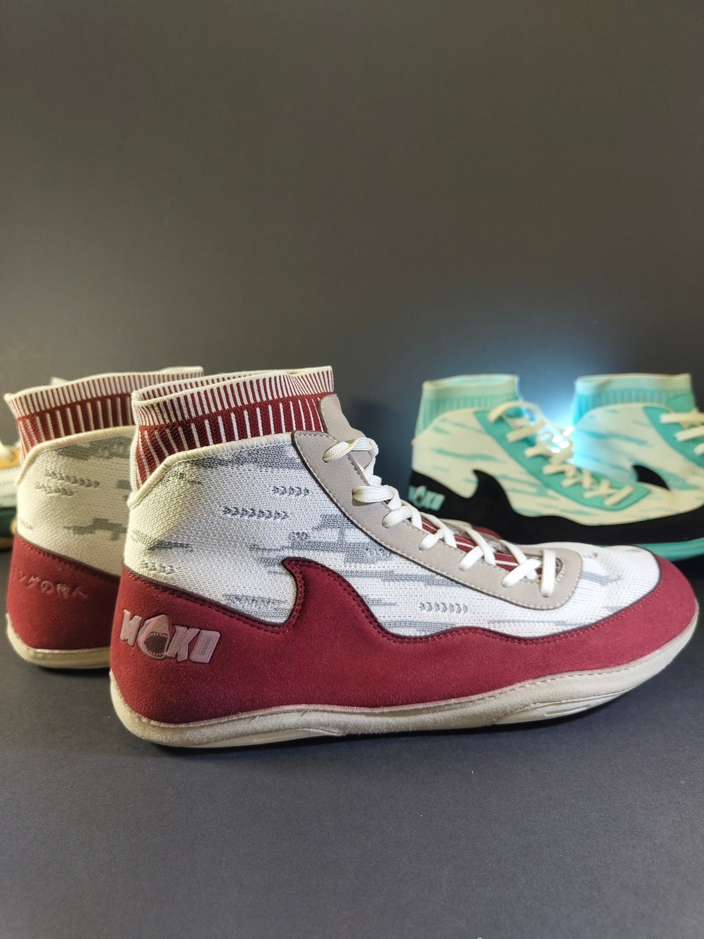 MAKO Fight Shoes (Stiletto Red)