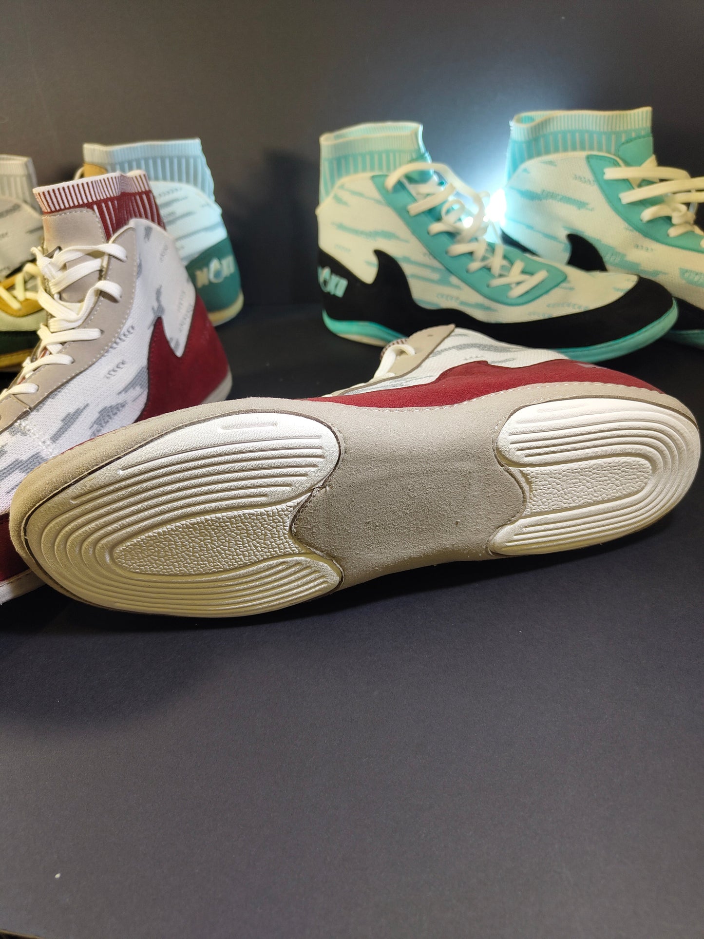 MAKO Fight Shoes (Stiletto Red)