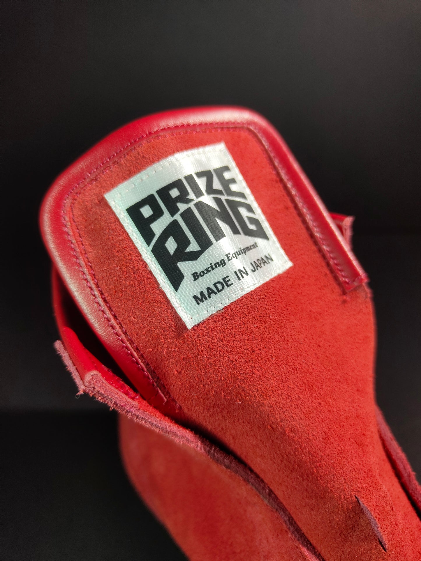 PREORDER: PRIZE RING "Pro-training" Boxing shoes Red (Velour)