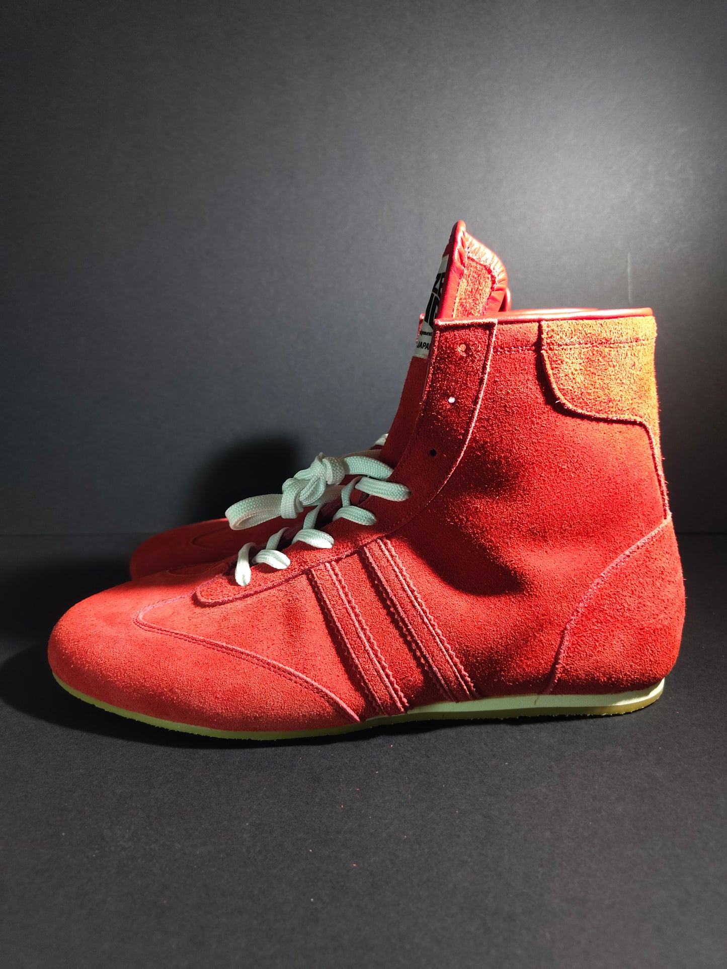 PREORDER: PRIZE RING "Pro-training" Boxing shoes Red (Velour)